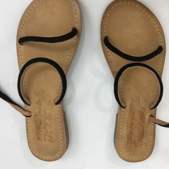 Free People Havana Black Suede Gladiator Sandals - Picture 2 of 16